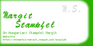 margit stampfel business card